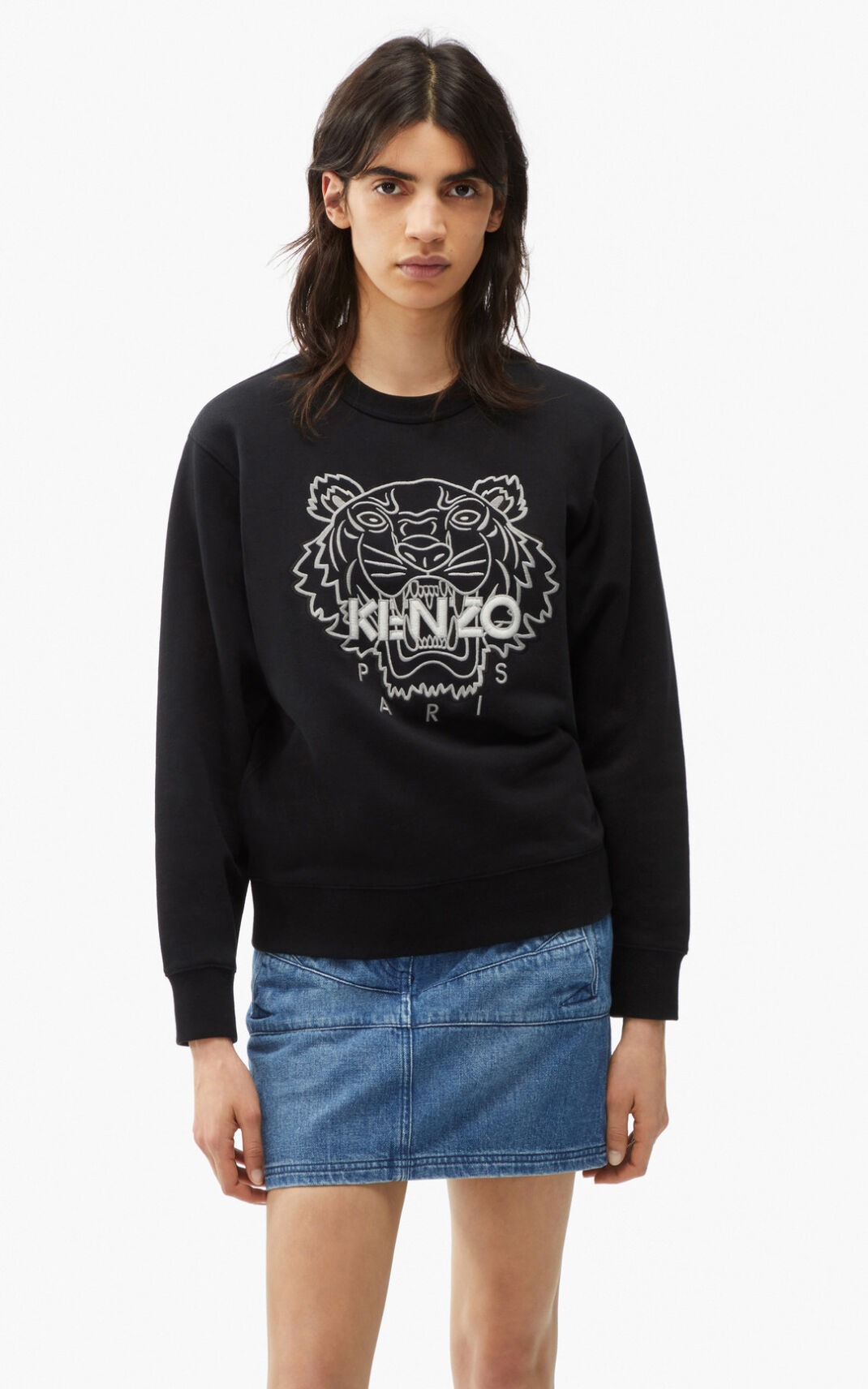 Sudadera Kenzo Tiger Mujer Negras - SKU.8662386